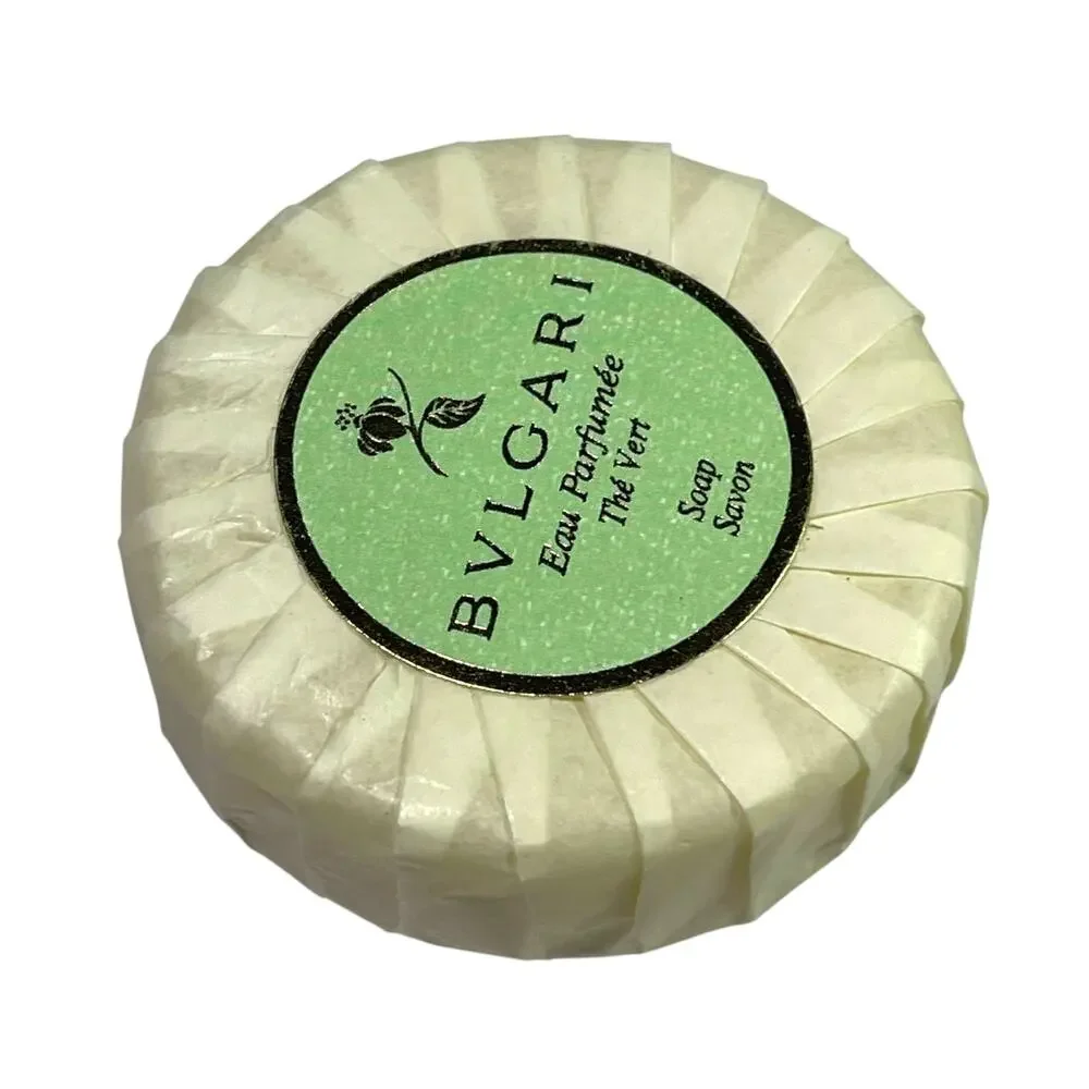 New Bvlgari Eau Parfumée Thé Vert Green Tea Soap 50g